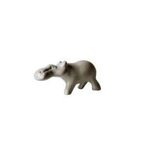 Miniature Soapstone Hippopotamus